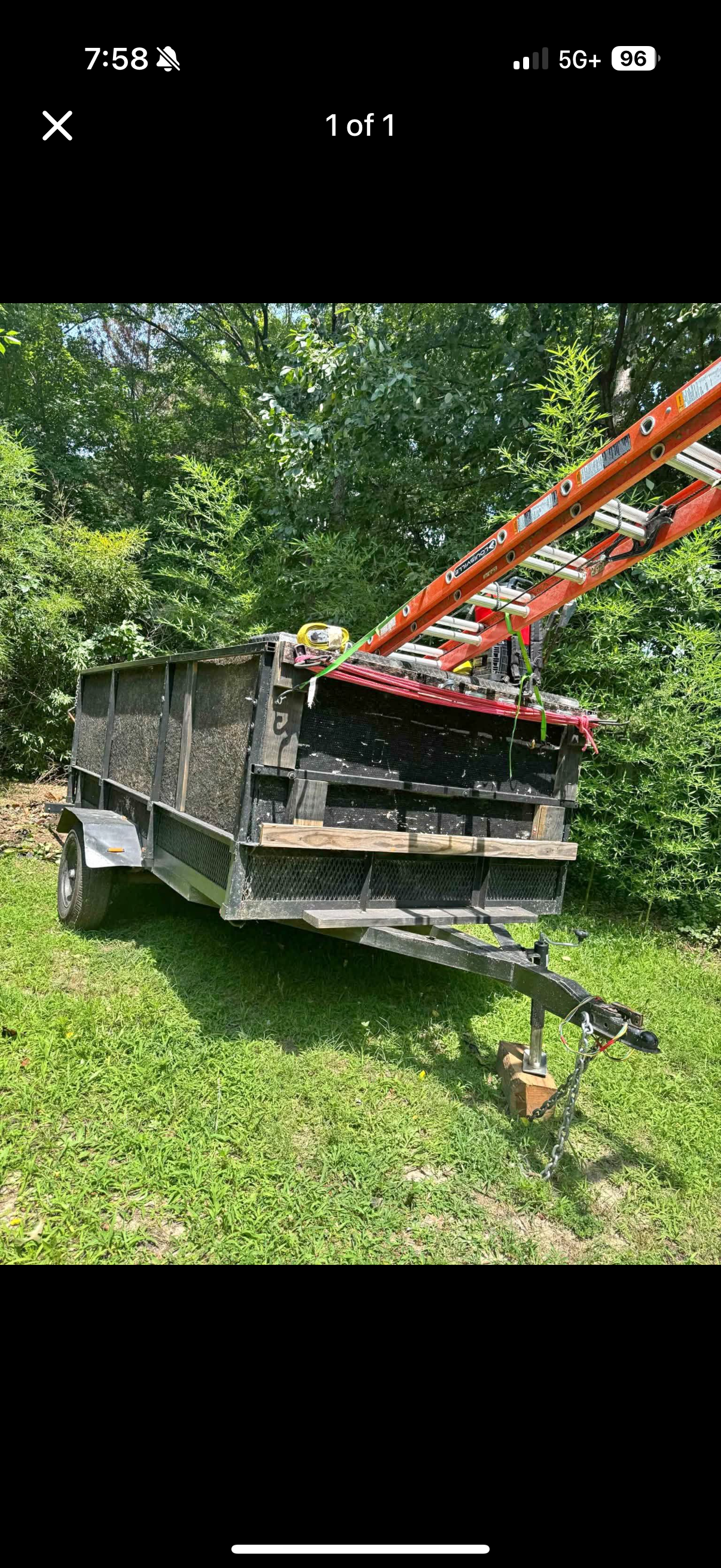 East Wake Hauling backyard cleanup